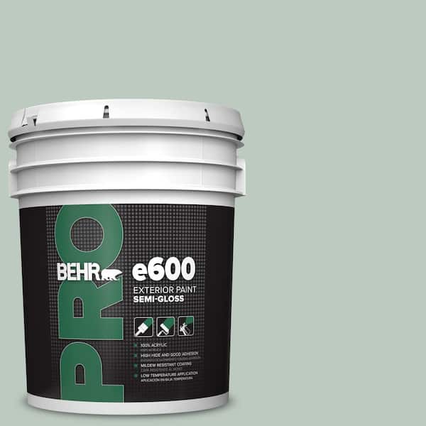 BEHR PRO 5 gal. #N420-2 Mountain Falls Semi-Gloss Exterior Paint