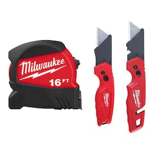 Milwaukee 48-22-1503 FASTBACK w/ Storage & FASTBACK Compact Knife Set