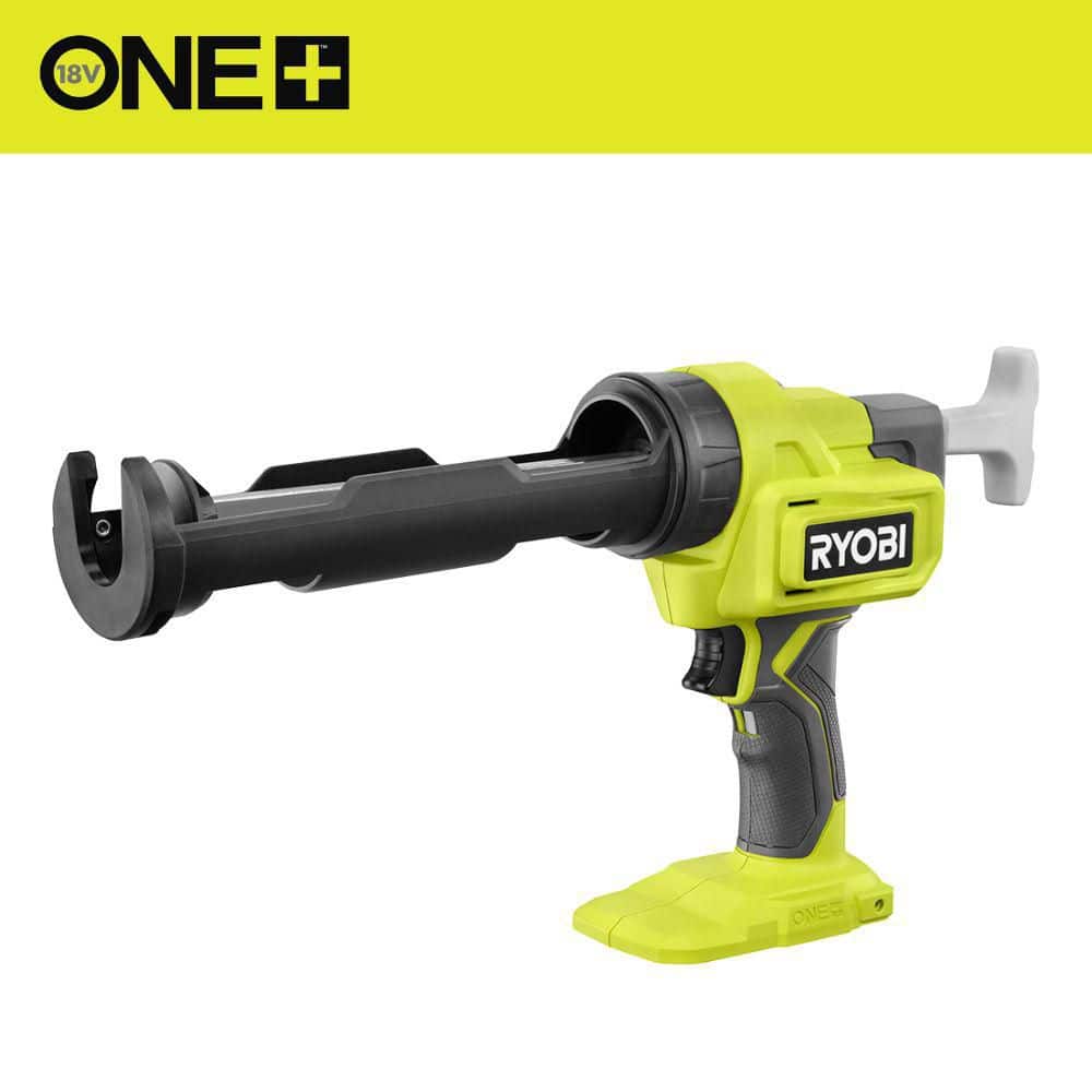 RYOBI ONE+ 18V Cordless 10 oz. Caulk & Adhesive Gun (Tool Only) PCL901B - The Home Depot