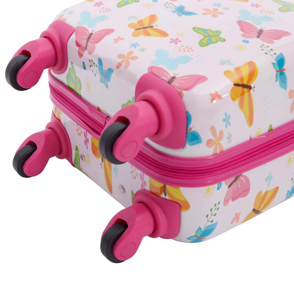 Kids' Ice Cream Print 5-Piece Hard Shell Spinner Luggage Set