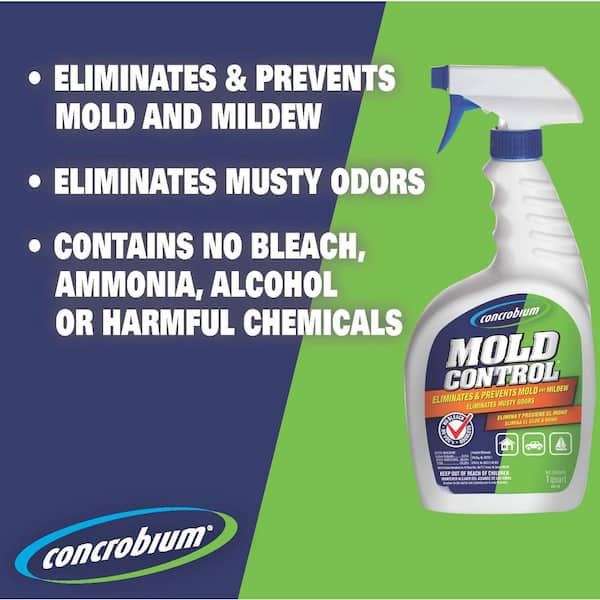 Mold Armor 1 Gal. Mold Remover and Disinfectant, Inhibits Mold and Mildew  FG550 - The Home Depot