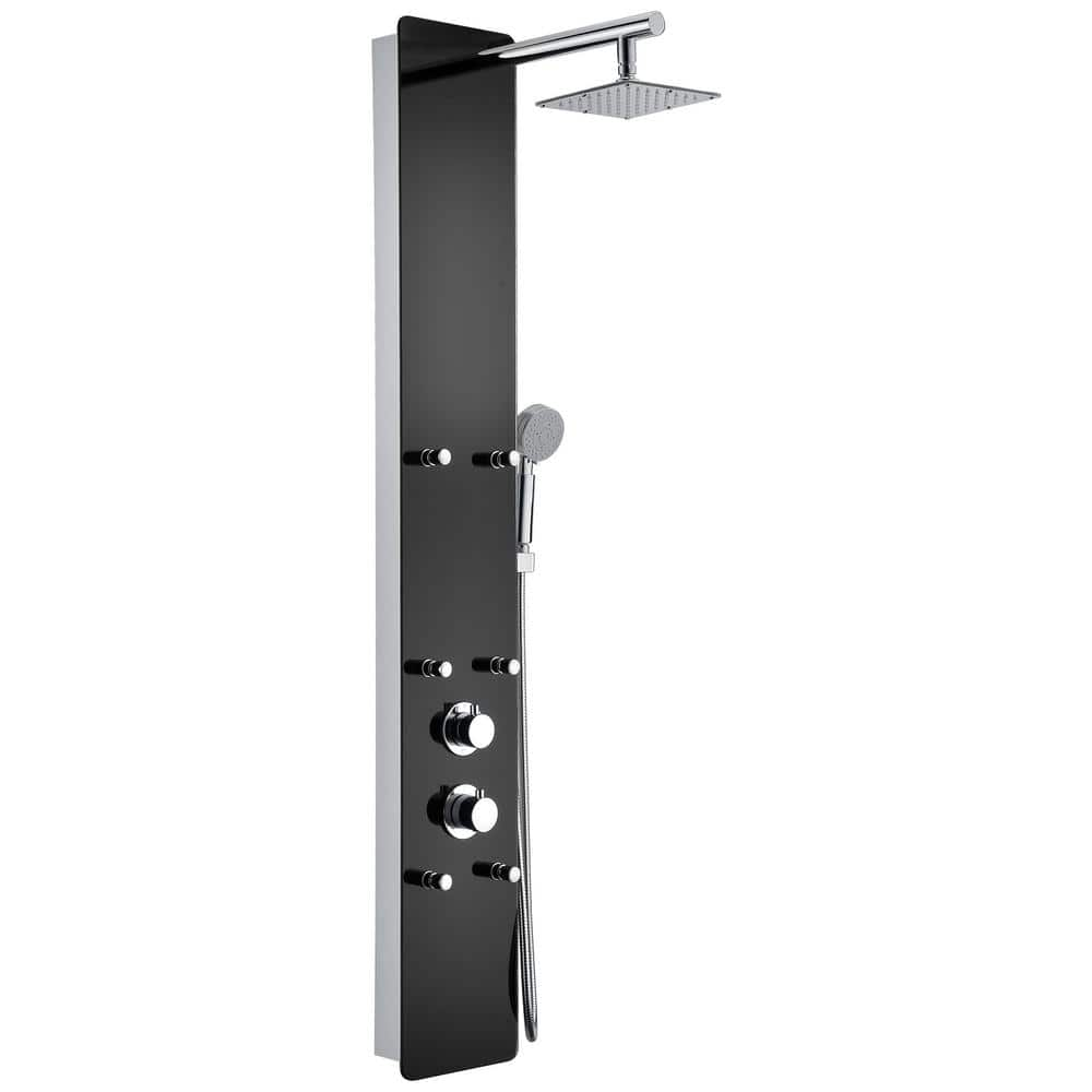 Anzzi Melody 59 In 6 Jetted Full Body Shower Panel System With Heavy