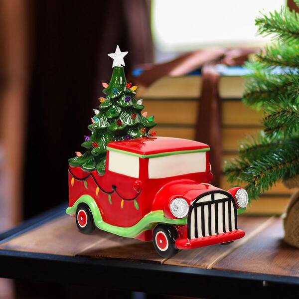 The Grinch Red Truck Christmas Ornament