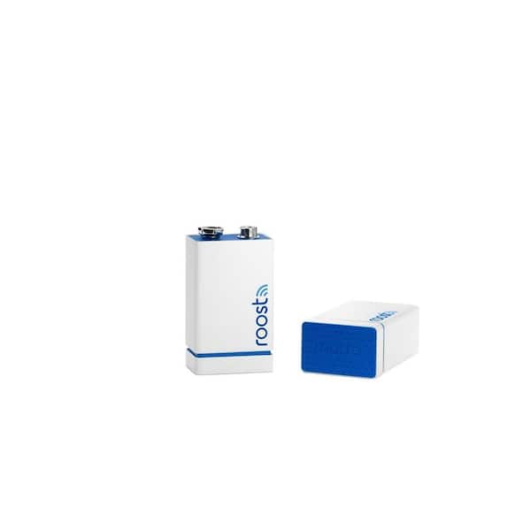 Roost Smart 9V Battery for Smoke and Carbon Monoxide Alarms (2-Pack)