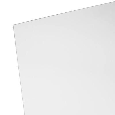 Acryglas Clear 1/8 inch thick Acrylic 12x48 inch Sheet 