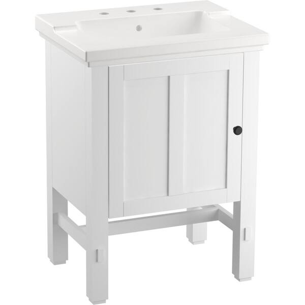 KOHLER Tresham 24 in. Vanity With Quartz Countertop, Sink And Hardware