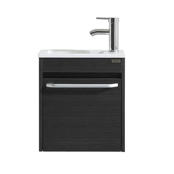 きな Wonline 15.75 in. W x 9.65 in. D x 17.72 in. H Wall-Mounted