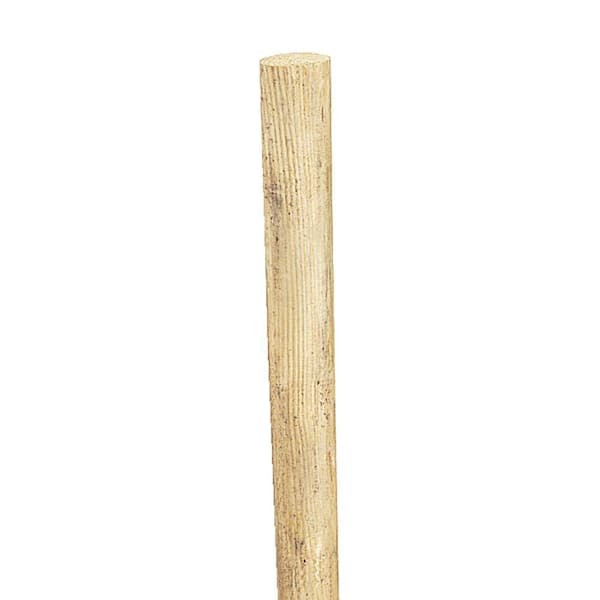 Unbranded 3-1/2 in. x 3-1/2 in. x 6-1/2 ft. Round Agriculture Fence Post