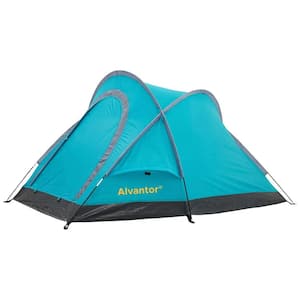 Warrior Pro 88 in. x 61 in. 45 in. Light Weight Pop Up Camping Tent for Backpacking, Waterproof, Mesh Window, Carry Bag