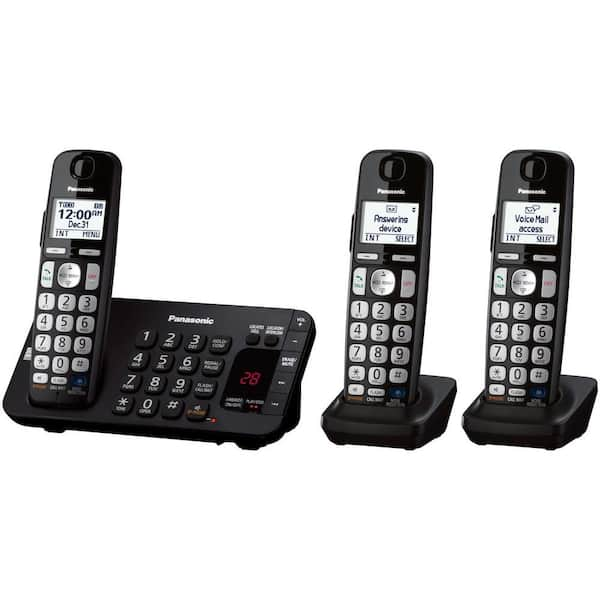 Panasonic 3-Handset Expandable Digital Cordless Answering System