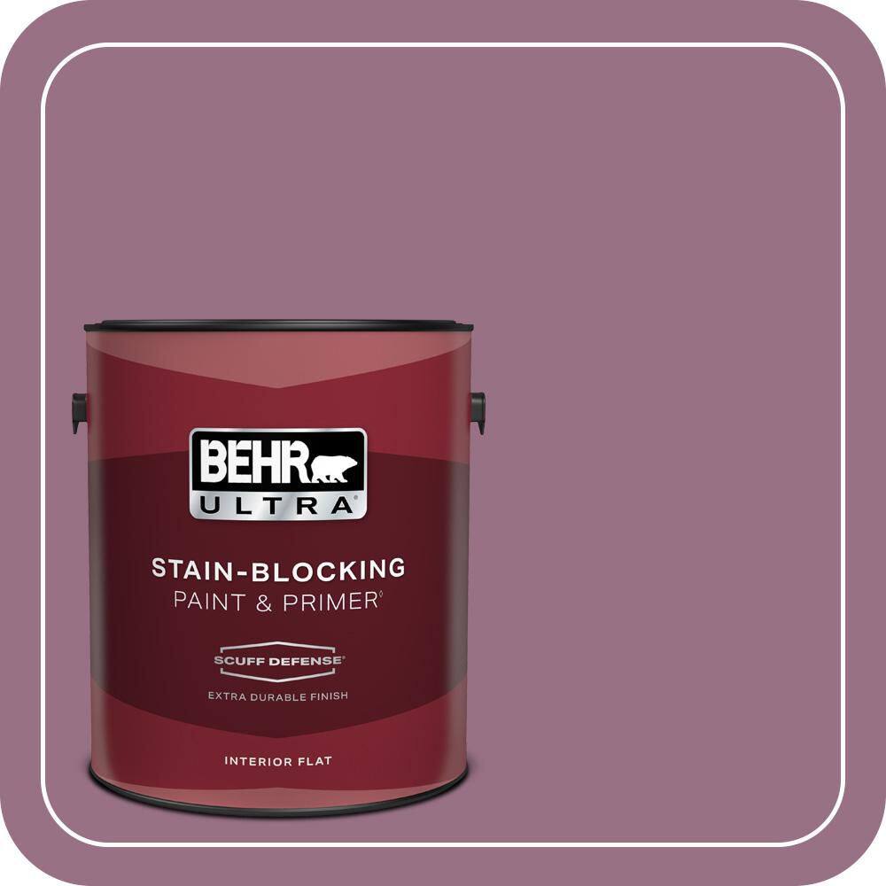 1 gal. #690D-6 Meadow Flower Extra Durable Flat Interior Paint & Primer price history on PriceWatchPro