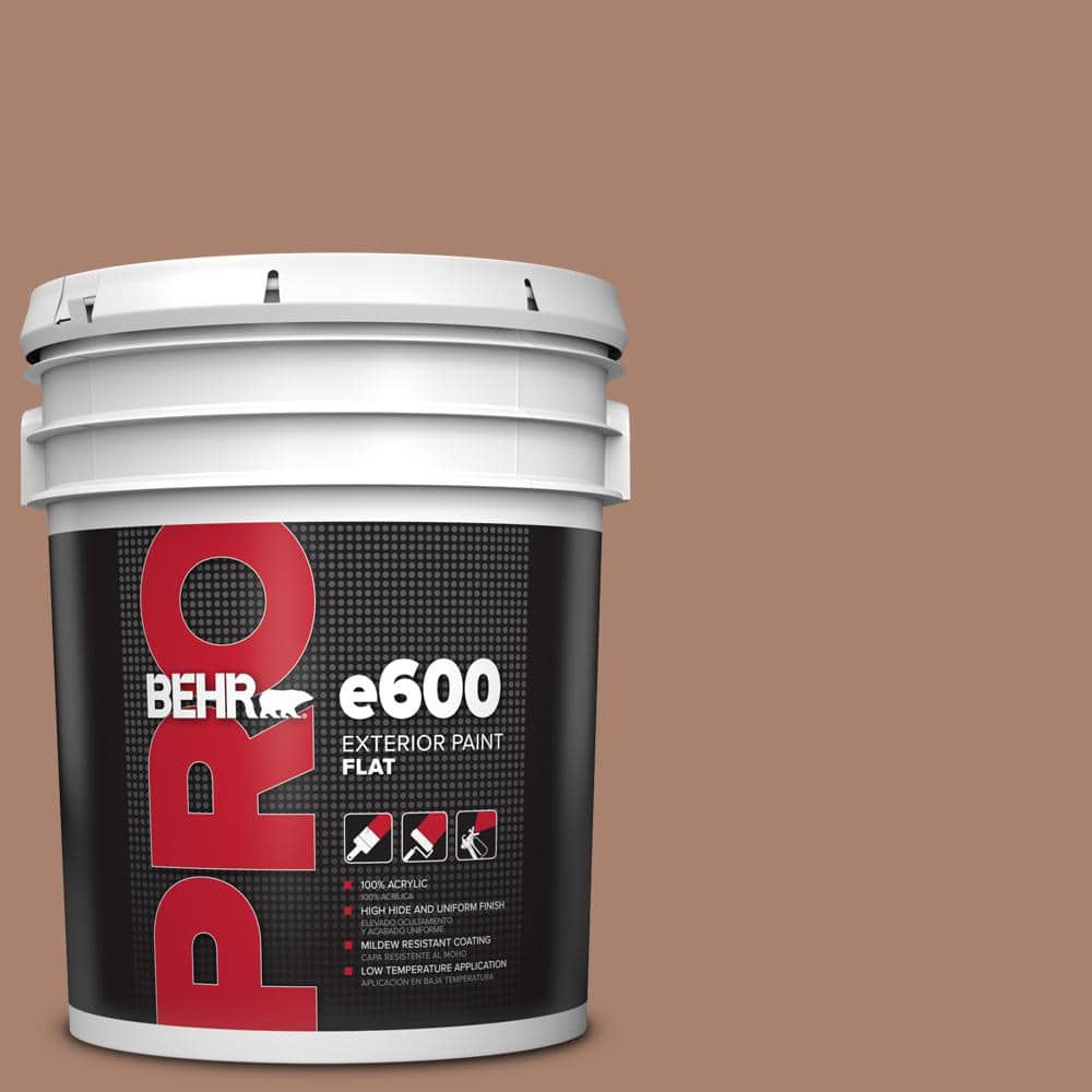 5 gal. #S190-5 Cocoa Nutmeg Flat Exterior Paint price history on PriceWatchPro
