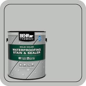 1 gal. #SC-365 Cape Cod Gray Solid Color Waterproofing Exterior Wood Stain and Sealer