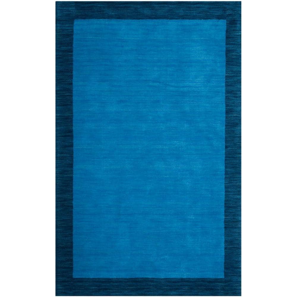 Himalaya Light Blue/Dark Blue 10 ft. x 14 ft. Border Area Rug price history on PriceWatchPro