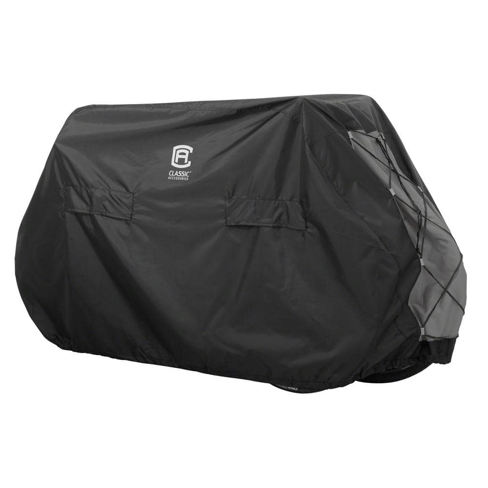 Classic Accessories Black Bicycle Cover 52-154-013801-RT - The Home Depot