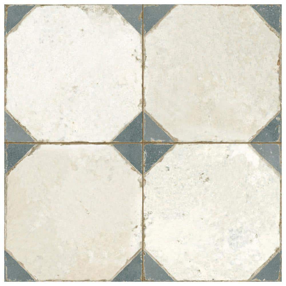 Kings Yard Blue 17-5/8 in. x 17-5/8 in. Ceramic Floor and Wall Tile (10.95 sq. ft./Case) price history on PriceWatchPro