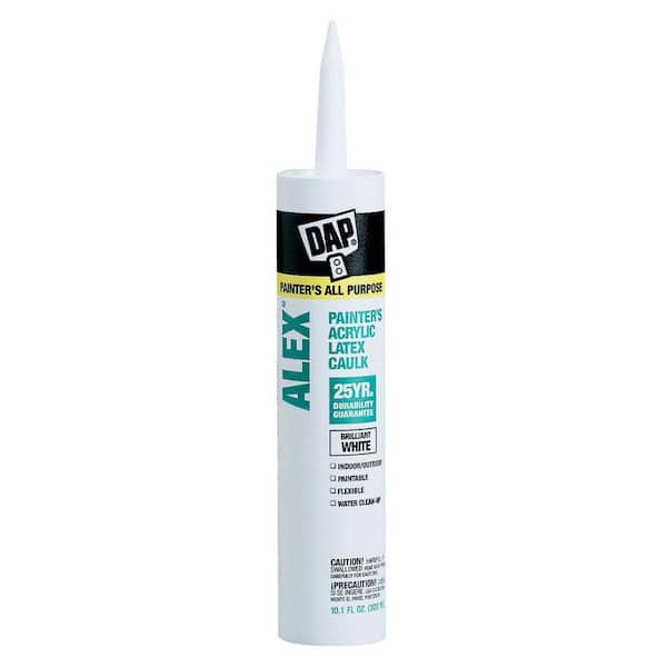 DAP Alex 10.1 oz. White Painter's Acrylic Latex Caulk (1,296 Units/Pallet)