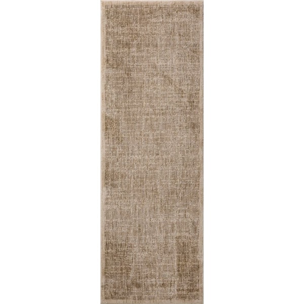 Winston Taupe / Bone 2 ft. 7 in. x 10 ft. Traditional Runner Rug