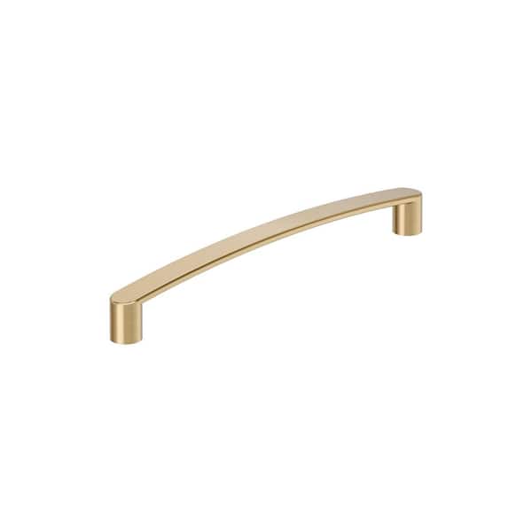 Rift 6-5/16 in. (160 mm) Center-to-Center Champagne Bronze Arch Cabinet Pull