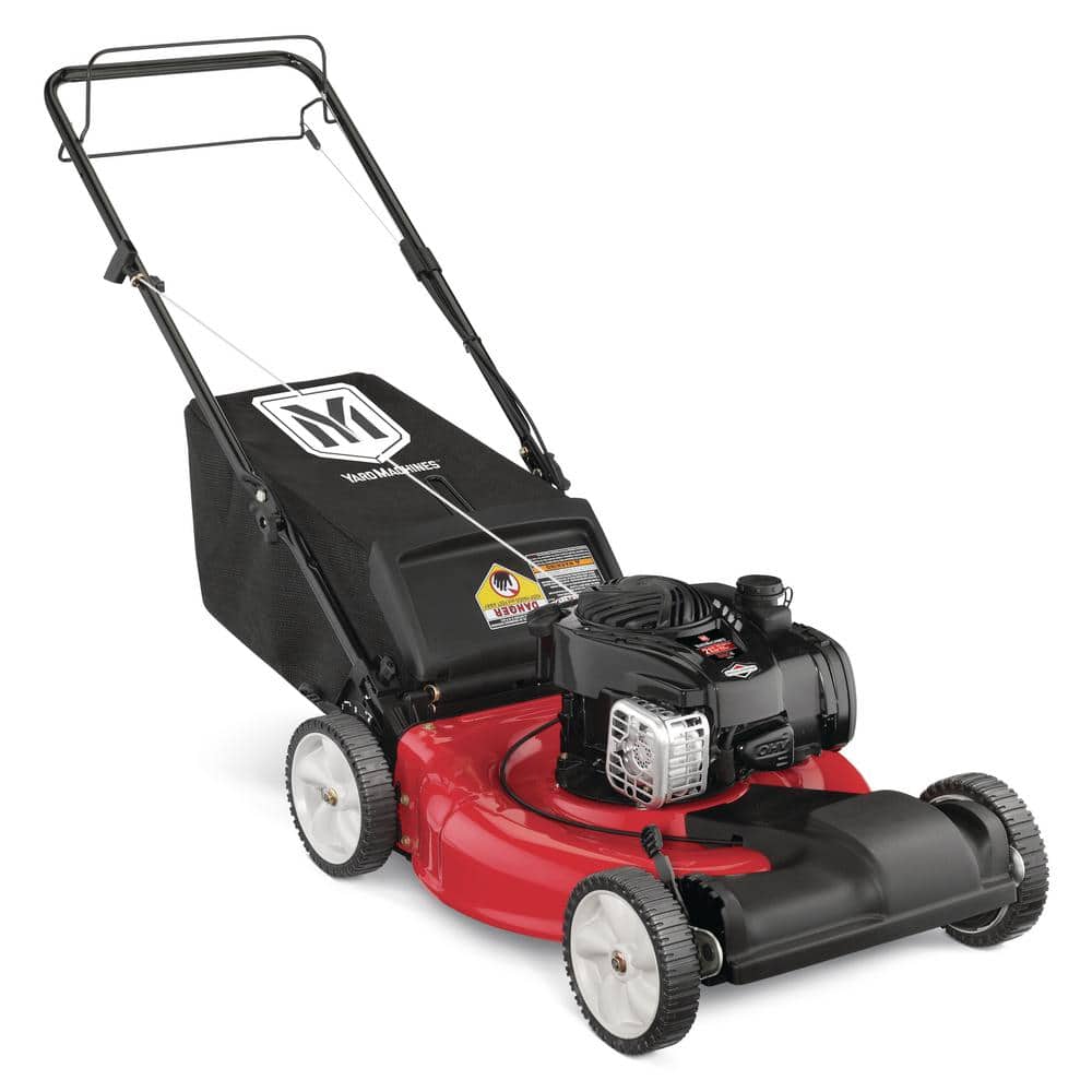 UPC 043033566433 product image for Yard Machines 21 in. 140 cc OHV Briggs and Stratton Walk Behind Gas Self Propell | upcitemdb.com