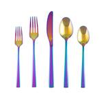 Spark Rainbow Mirror 18/0 20-Piece Flatware Set (Service for 4)
