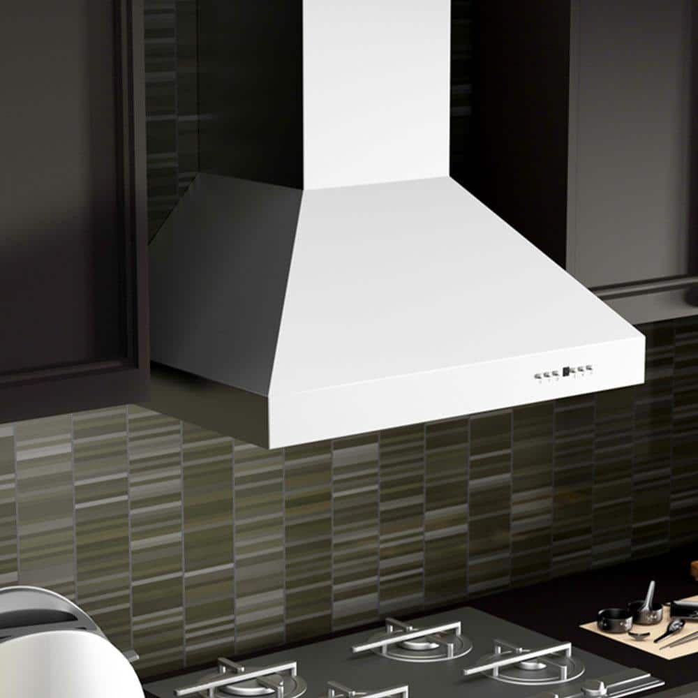 42-inch Stainless Steel Wall Mounted Convertible Range Hood