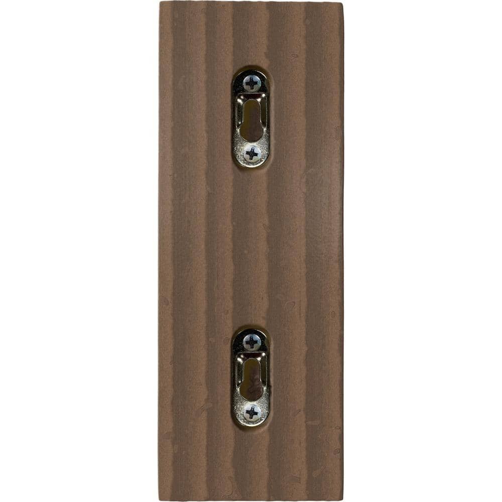 Medium Walnut Wood Corbel 3"W x 5.5"D x 8"H