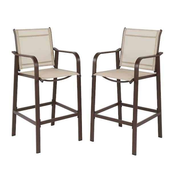 Metal Outdoor Bar Stool (2-Pack)