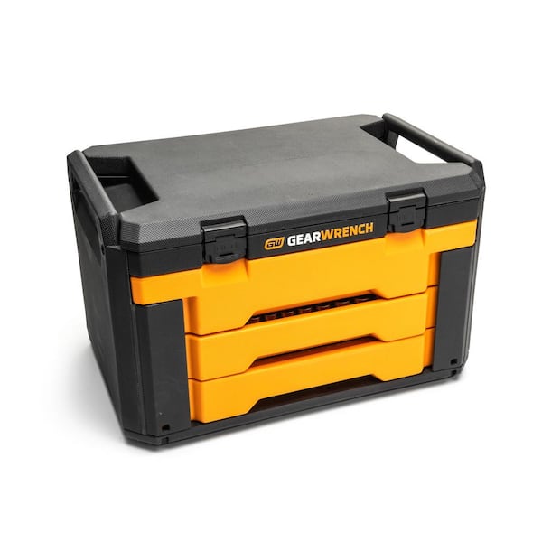 Mechanics Tool Set in 3-Drawer Storage Box (232-Piece)