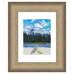 Elegant Brushed Bronze Picture Frame Opening Size 11 x 14 in. (Matted To 8 x 10 in.)