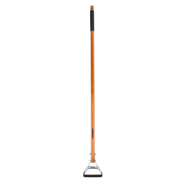 Husky 54 in. L Wood Handle Action Hoe With Grip