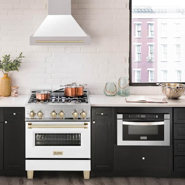 zline range hood led lights blinking