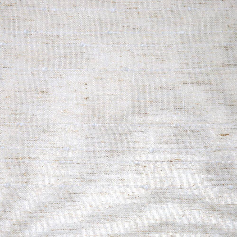 Linen Blend Sheer Rod Pocket Kitchen Curtain Tier Pair