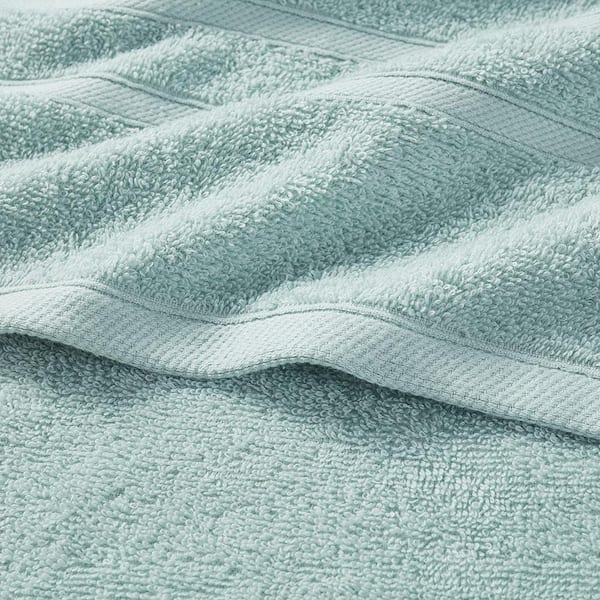Clorox Bleach Friendly 100% Cotton Quick Dry 2-Bath, 2-Hand, 2-Washcloth 6-Piece Towel Set, White