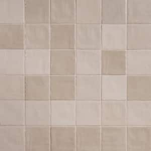 Kingston Sand 3.93 in. x 3.93 in. Glazed Ceramic Wall Tile (5.38 sq. ft./Case)