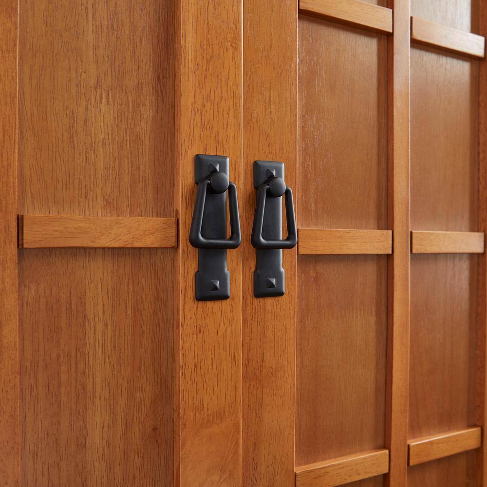 Cottage Oak Freestanding Pantry with Adjustable Shelving