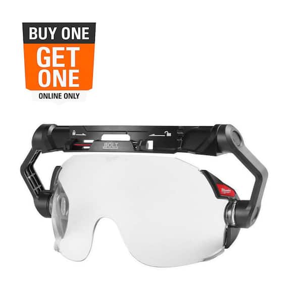 BOLT Clear Dual Coat Lens Eye Visor