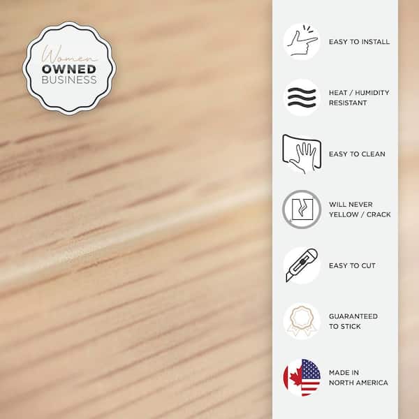 Smart Tiles Norway Alta Gray 23-in x 11-in Matte Resin Brick Wood Look Peel and Stick Wall Tile (2.68-sq. ft/ Carton)
