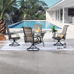 5-Piece Metal Outdoor Bistro Set