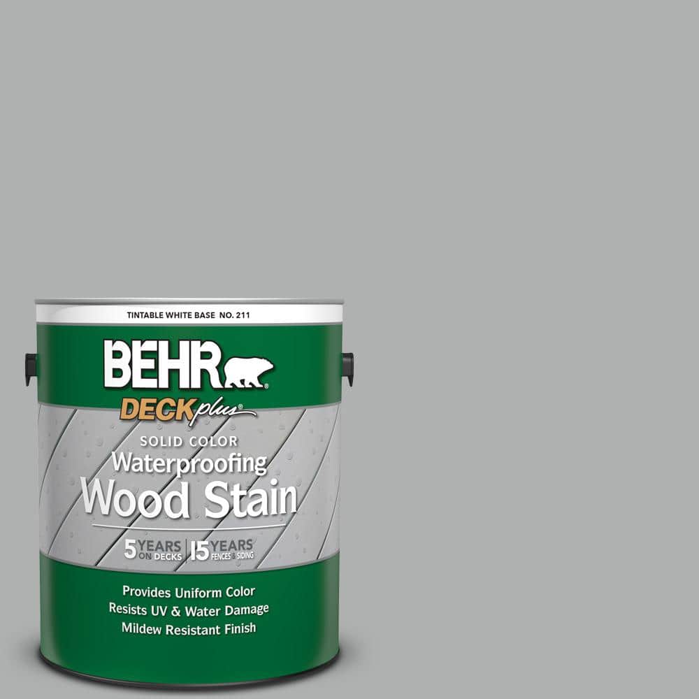 1 gal. #780F-4 Sparrow Solid Color Waterproofing Exterior Wood Stain