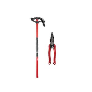 Milwaukee 3/4 in. Iron Conduit Bender and Handle 48-22-4081 - The