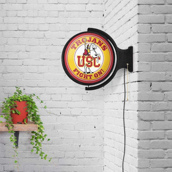 Detroit Red Wings Al The Octopus - Round Slimline Lighted Wall Sign