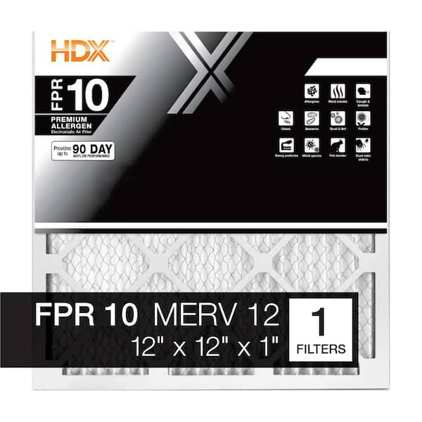 12 in. x 12 in. x 1 in. Premium Pleated Air Filter FPR 10, MERV 12