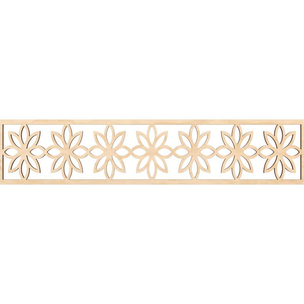 Daisy Fretwork 0.375 in. D x 46.75 in. W x 10 in. L Birch Wood Panel Moulding price history on PriceWatchPro