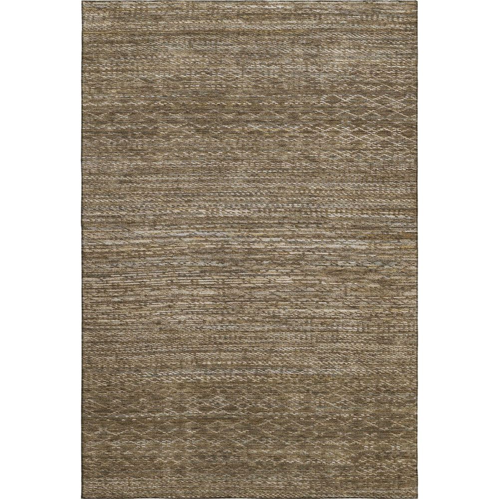 Mayfield Premium Machine Washable Abstract AMF2150 Chocolate 9 ft. x 12 ft. Area Rug price history on PriceWatchPro