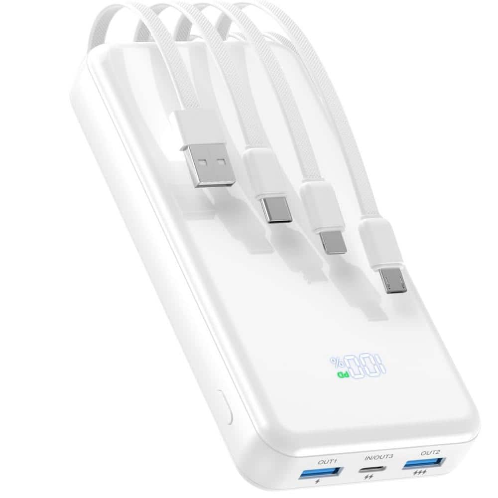 42800mAh Portable Charger Power Bank PD22.5-Wat Fast Charging w/ Digital Di