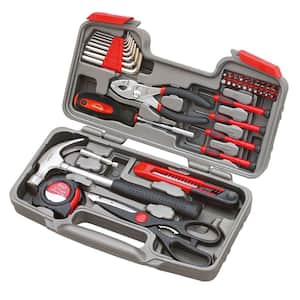 Stanley 92680 General Repair 8 Piece Tool Kit In Water-Resistant Black  Zippered Case - Hand Tool Sets 