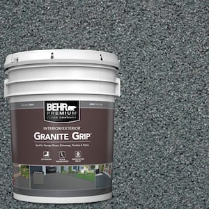 5 gal. #GG-01 Slate Ivory Decorative Flat Interior/Exterior Concrete Floor Coating