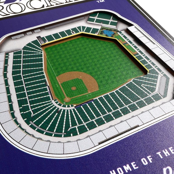 YouTheFan MLB Tampa Bay Rays Wooden 8 in. x 32 in. 3D Stadium  Banner-Tropicana Field 0952619 - The Home Depot