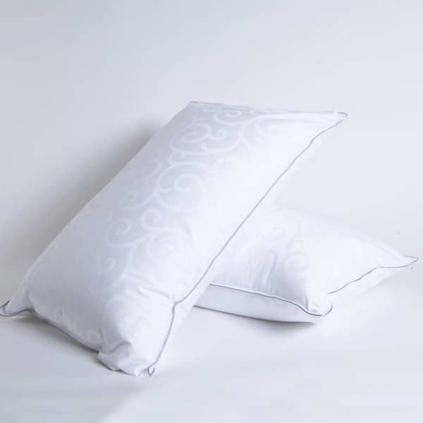 Costway Shredded Memory Foam Bed Pillows Soft Cooling Cover Standard 28 in. x  18 in. Pillows (2-Pack) HU10005 - The Home Depot